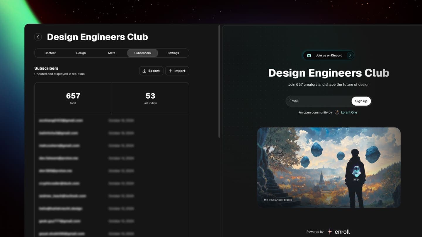 Next.js web application architecture and UI showcase